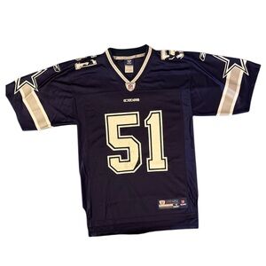 AUTOGRAPHED KEITH BROOKING DALLAS COWBOYS JERSEY Reebok Sz: Small